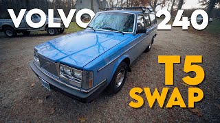 How to T5 Swap Your Volvo 240  Step by Step [upl. by Pacian831]