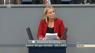 Kathrin SengerSchäfer DIE LINKE Familienpflegezeit hilft Betroffenen nicht [upl. by Deana]