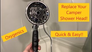 Replacing Your Camper Shower Head [upl. by Renfred]