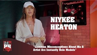 Niykee Heaton  Common Misconceptions About Me amp Artist Are Instantly Role Models 247HH Exclusive [upl. by Mraz]