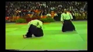 AIKIDO EMBUKAI MASATOMI IKEDA SENSEI 7DAN 1990 MILANO [upl. by Ahsinut]