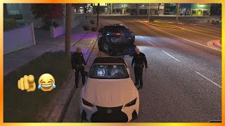 Cops Regret Pulling This Car Over  NoPixel 40 GTA RP [upl. by Egiedan]