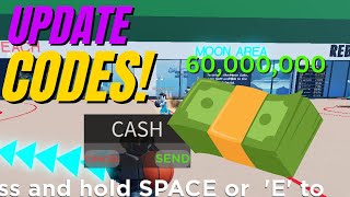 NEW UPDATE CASH CODES 2x💸 Dunking Simulator ROBLOX [upl. by Sanford19]