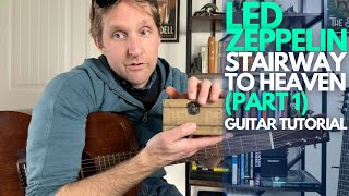 Stairway to Heaven Part 1 by Led Zeppelin Guitar Tutorial  Guitar Lessons with Stuart [upl. by Zanahs]