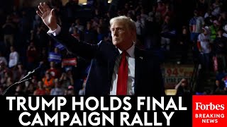 WATCH LIVE Trump Holds Final Campaign Rally In 2024 Contest In Grand Rapids Michigan [upl. by Nerrol698]