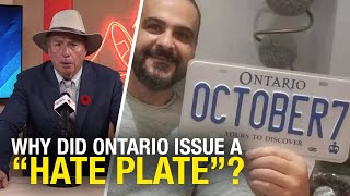 Ontario revokes hate plate — but why was it issued in the first place [upl. by Toscano]