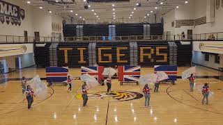 TBHS  Sedalia competition Indoor Guard Coldplay [upl. by Ssor]