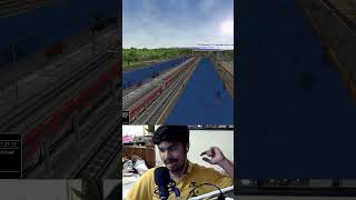 ENBRACE TRAFFIC AT SHORANUR JN 🚦 openrails msts indianrailways indiantrainsimulator subscribe [upl. by Liza867]