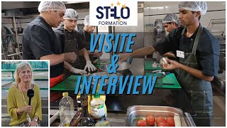 VISITE ET INTERVIEW DE STELO FORMATION [upl. by Araec]