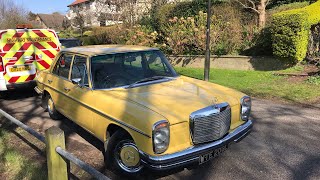 1973 Mercedes Benz W114W115 280e mercedesbenz W114 oldtimer classic shorts [upl. by Akema]