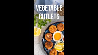 Quick amp Easy Vegetable Cutlets Recipe  Easy Indian Food  Crispy Cutlets  Infinity Platter [upl. by Doyle]