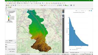 Create longitudinal river profiles using native QGIS tools [upl. by Annait]