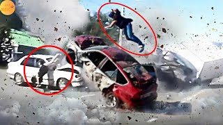 115 Driving Fails Caught Seconds Before Disaster Are These the Most Reckless Drivers Ever [upl. by Hnao771]