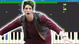 Disneys ZOMBIES  BAMM  Piano Tutorial [upl. by Wie422]