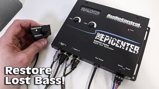 Restore MISSING BASS with the AudioControl EPICENTER [upl. by Crescentia906]