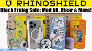 RHINOSHIELD Mod NX Clear amp SolidSuit for iPhone 15 Pro Plus GRIP O and more Black Friday Deals [upl. by Greenwald]