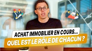 Le Rôle de votre Agent Immobilier Courtier Avocat et Notaire lors de votre Achat Immobilier [upl. by Ennail]