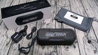 Sharkk Commando Rugged Bluetooth Speaker With Power Bank [upl. by Rehctelf]