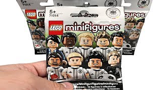 Rare LEGO Minifigures Football Series  5 pack opening DFB  Die Mannschaft [upl. by Asaeret]