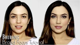 Bourjois  Full Face Brand Focus Makeup Tutorial [upl. by Einafats]