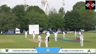 StratforduponAvon CC 2nd XI v Fillongley CC Saturday 1st XI [upl. by Asaert689]