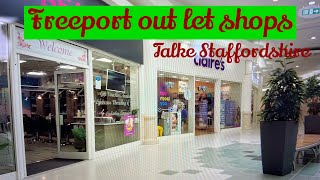 FREEPORT OUTLET SHOPS TALKE STAFFORDSHIRE [upl. by Urien]