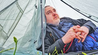 Wild Camping in a Scottish Forest [upl. by Ahsim]