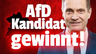 💥AfD Kandidat GEWINNT Landratswahl aber MUSS zur STICHWAHL [upl. by Boone]