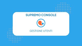 Gestione Utenti [upl. by Wit541]