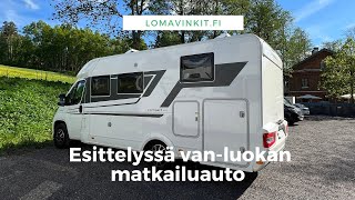 Retkeilyauto vaihtui vanluokan matkailuautoon  esittelyssä Adria Compact Plus DL matkailuauto [upl. by Banquer144]