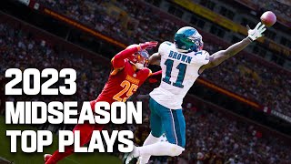 Top Plays at Midseason  2023 NFL Highlights [upl. by Aneri]