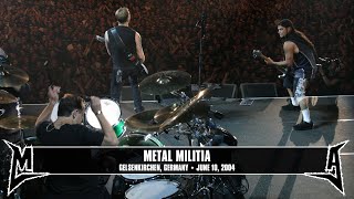 Metallica Metal Militia Gelsenkirchen Germany  June 10 2004 [upl. by Abana]