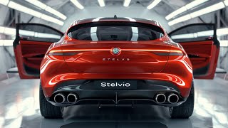 Alfa Romeo Stelvio 2025 Incredible SUV First Look [upl. by Jaclin139]