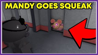 ROBLOX PIGGY MANDY MOUSE GOES SQUEAK  Piggy meme [upl. by Thorpe297]