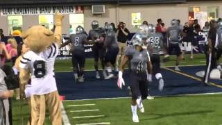 Nico Collins catches 36yard TD for ClayChalkville [upl. by Eillehs]