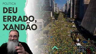 UM MILHÃƒO de PESSOAS na PAULISTA mandam um RECADO para o NOSSO SUPREMO DITADOR ESTRATÃ‰GIA DEU RUIM [upl. by Cinomod]