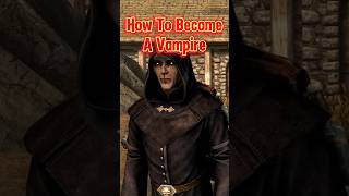 Skyrim How To Become A Vampire in 30 seconds Anniversary Ed [upl. by Eniotna]