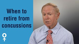 When to Retire from Concussions [upl. by Hairam]