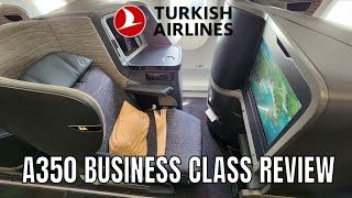 What a Bargain  Turkish Airlines Business Class A350 900 From Ankara To Istanbul [upl. by Briney]