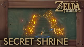 Zelda Breath of the Wild  How to Unlock Secret Shrine in Hyrule Castle [upl. by Bourgeois336]