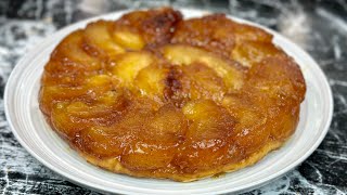 Voici comment faire lauthentique TARTE TATIN AUX POMMES dans les règles de lart 🍎🥧 [upl. by Gilberte]