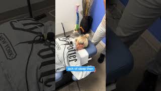 Insane neck pain relief in minutes chiropractoradjustmentchiropracticneckpainchirochiropratic [upl. by Madian]