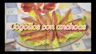 초간단 스페인식 앤초비 양상추 샐러드 Cogollos con anchoas [upl. by Rbma]