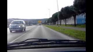 Koper Slovenia Driving Spar Hyper Market  Kopalisce Koper Parking [upl. by Pavla]