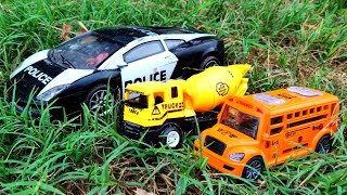 Whats Hiding Inside These AMAZING Car Toys Truck molen Bull dosen ambulance police car batman [upl. by Wakerly650]