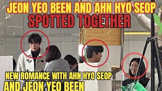 Jeon Yeo Been and Ahn Hyo Seop SPOTTED TOGETHER  New Romance With Ahn Hyo Seop and Jeon Yeo Been [upl. by Ateuqirne146]