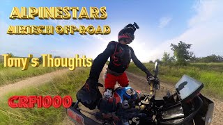 Alpinestars Airtech Offroad airbag Tony’s thoughts [upl. by Puett]