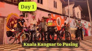 Day 1  Kuala Kangsar to Pusing Perak  2024 Cycling Trip [upl. by Casaleggio]