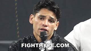 RYAN GARCIA RATES GERVONTA DAVIS POWER KEEPS IT 100 ON CRITICAL MISTAKE HE MADE [upl. by Efioa993]