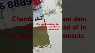 Chembarambakkam dam opening instead of in anticipatory increments [upl. by Earehc385]